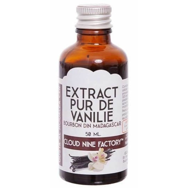 Extract pur de vanilie Bourbon din Madagascar 50ml Cloud Nine Factory